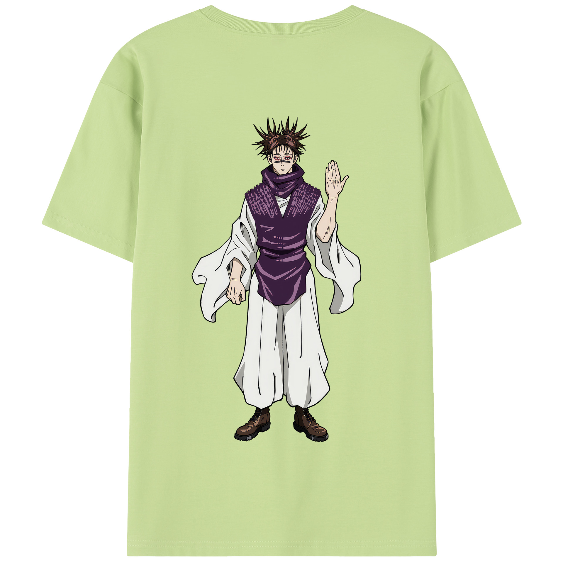 （画像用） 呪術廻戦 Jujutsu Kaisen 綿100％半袖Tシャツ（背面プリント）